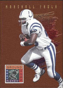 1996 Playoff Contenders - Ground Hogs #GH3 Marshall Faulk Front