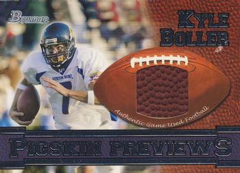 2003 Bowman - Pigskin Previews #PGP-KB Kyle Boller Front