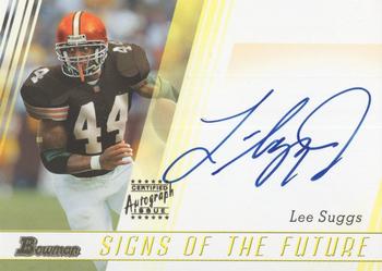 2003 Bowman - Signs of the Future Autographs #SF-LS Lee Suggs Front