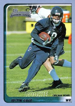 2003 Bowman - Uncirculated Silver #163 Justin Gage Front