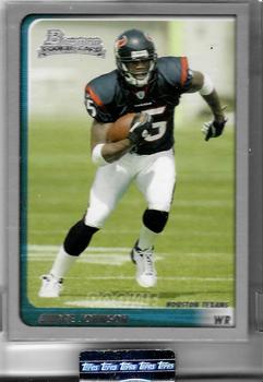 2003 Bowman - Uncirculated Silver #200 Andre Johnson Front