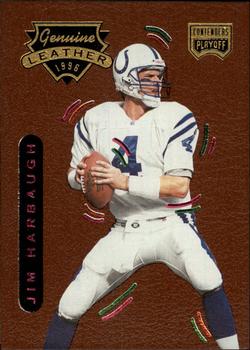 1996 Playoff Contenders #4 Jim Harbaugh Front