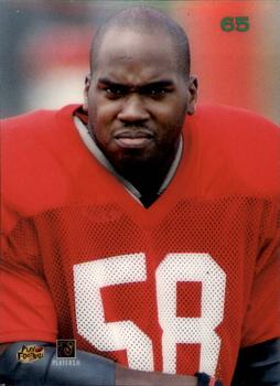 1996 Playoff Contenders #65 Derrick Thomas Back