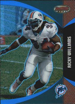 2003 Bowman's Best - Blue #4 Ricky Williams Front