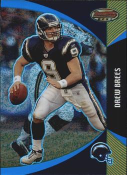 2003 Bowman's Best - Blue #30 Drew Brees Front