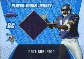 2003 Bowman's Best - Blue #102 Nate Burleson Front
