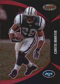 2003 Bowman's Best - Red #41 Curtis Martin Front