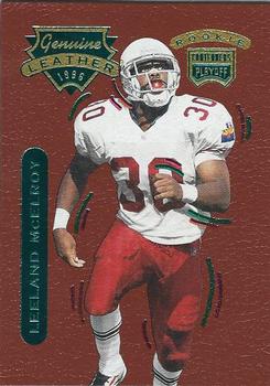 1996 Playoff Contenders - Accents #30 Leeland McElroy Front