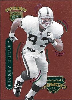 1996 Playoff Contenders - Accents #74 Rickey Dudley Front