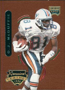 1996 Playoff Contenders - Accents #81 O.J. McDuffie Front