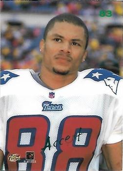 1996 Playoff Contenders - Accents #83 Terry Glenn Back