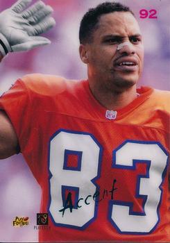 1996 Playoff Contenders - Accents #92 Anthony Miller Back