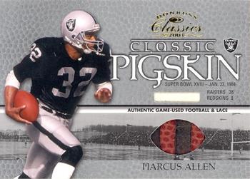 2003 Donruss Classics - Classic Pigskin Doubles #PS-1 Marcus Allen Front