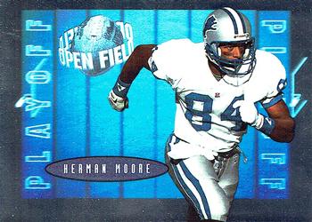 1996 Playoff Contenders - Open Field #3 Herman Moore Front