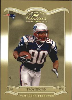 2003 Donruss Classics - Timeless Tributes #59 Troy Brown Front