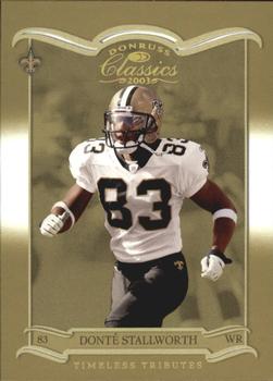 2003 Donruss Classics - Timeless Tributes #62 Donte Stallworth Front