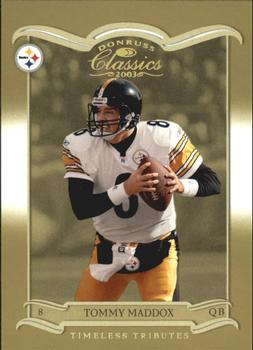 2003 Donruss Classics - Timeless Tributes #76 Tommy Maddox Front