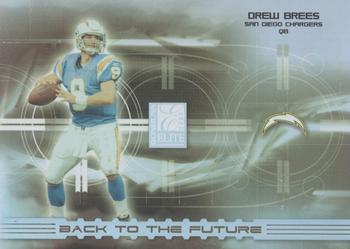 2003 Donruss Elite - Back to the Future #BF-13 Drew Brees / Dan Fouts Front