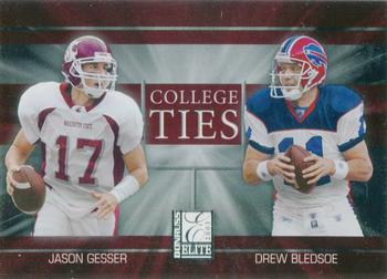 2003 Donruss Elite - College Ties #CT-5 Jason Gesser / Drew Bledsoe Front