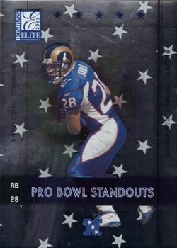 2003 Donruss Elite - Pro Bowl Standouts #PB-6 Marshall Faulk Front