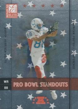 2003 Donruss Elite - Pro Bowl Standouts #PB-17 Marvin Harrison Front
