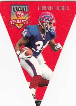 1996 Playoff Contenders - Pennants #35 Thurman Thomas Front