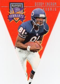 1996 Playoff Contenders - Pennants #45 Bobby Engram Front