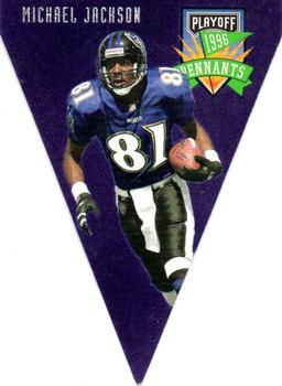 1996 Playoff Contenders - Pennants #89 Michael Jackson Front