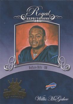 2003 Donruss Gridiron Kings - Royal Expectations #RE-11 Willis McGahee Front