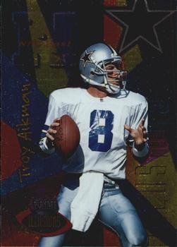 1996 Playoff Illusions #1 Troy Aikman Front