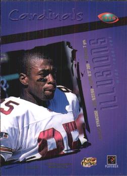 1996 Playoff Illusions #115 Rob Moore Back