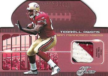 2003 Flair - Canton Calling #CC/TO Terrell Owens Front