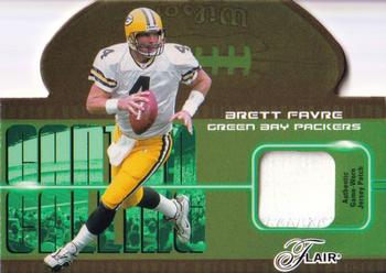 2003 Flair - Canton Calling Patches #CCP/BF Brett Favre Front
