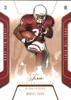 2003 Flair - Collection #6 Marcel Shipp Front