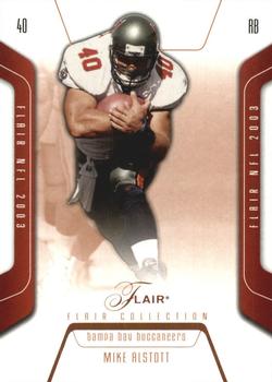 2003 Flair - Collection #41 Mike Alstott Front