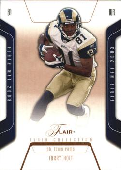 2003 Flair - Collection #50 Torry Holt Front