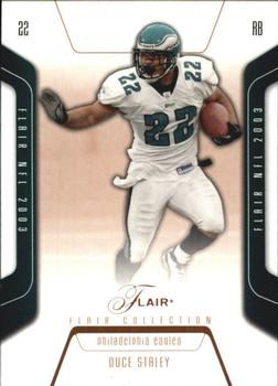 2003 Flair - Collection #51 Duce Staley Front