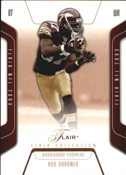 2003 Flair - Collection #87 Rod Gardner Front