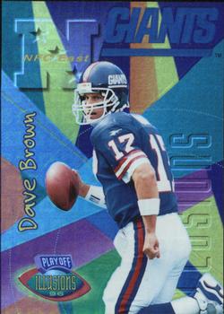 1996 Playoff Illusions - Spectralusion Elite #22 Dave Brown Front