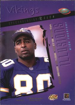 1996 Playoff Illusions - Spectralusion Elite #37 Cris Carter Back
