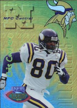 1996 Playoff Illusions - Spectralusion Elite #37 Cris Carter Front
