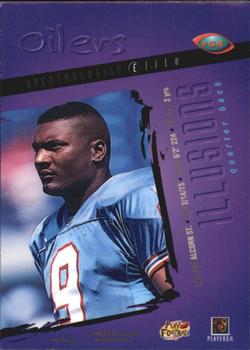 1996 Playoff Illusions - Spectralusion Elite #54 Steve McNair Back