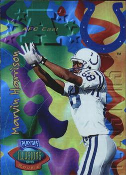 1996 Playoff Illusions - Spectralusion Elite #66 Marvin Harrison Front