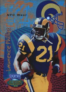 1996 Playoff Illusions - Spectralusion Elite #109 Lawrence Phillips Front