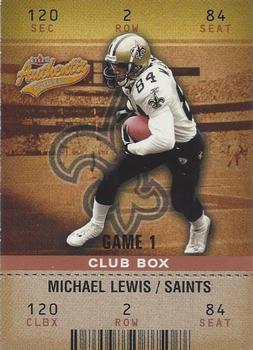 2003 Fleer Authentix - Club Box #32 Michael Lewis Front