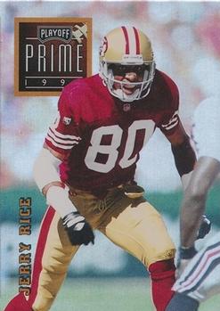 1996 Playoff Prime #002 Jerry Rice Front