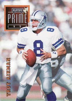 1996 Playoff Prime #003 Troy Aikman Front