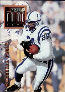 1996 Playoff Prime #005 Marshall Faulk Front