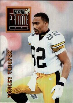 1996 Playoff Prime #017 Yancey Thigpen Front