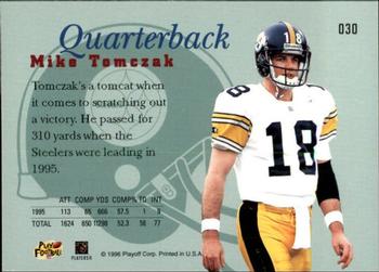 1996 Playoff Prime #030 Mike Tomczak Back